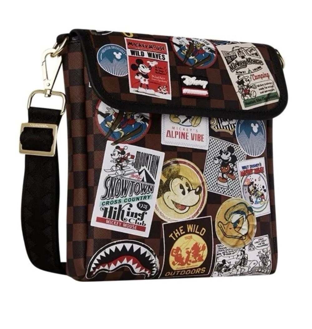 Sprayground x Disney(2026)Mickey Mouse Global Mogul Messenger Sling